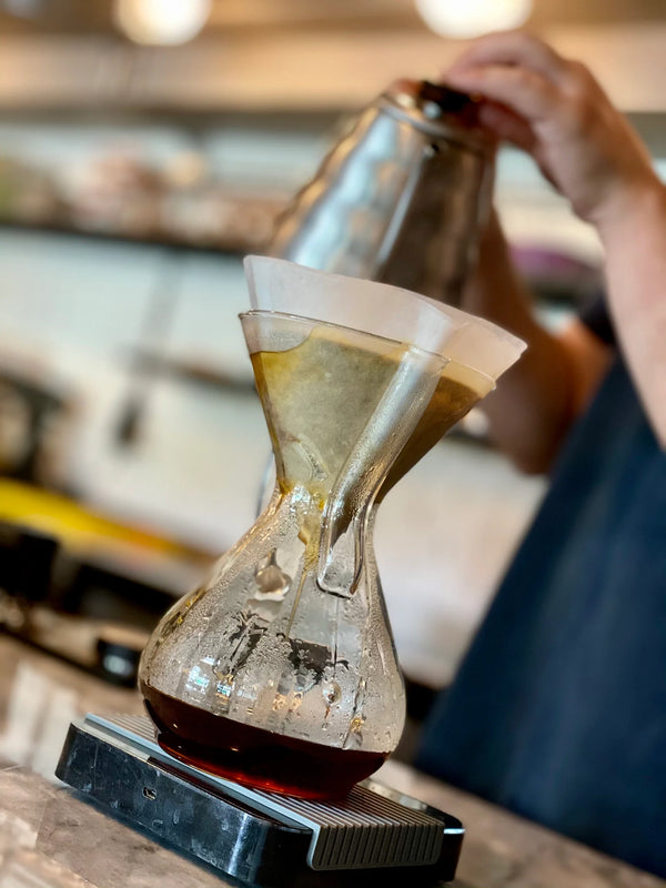 Chemex demleme adımı 3