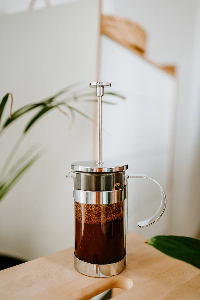 French Press demleme adımı 2